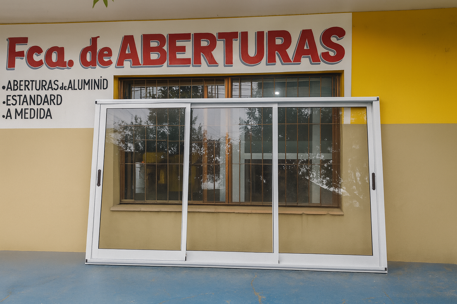 Frente del local